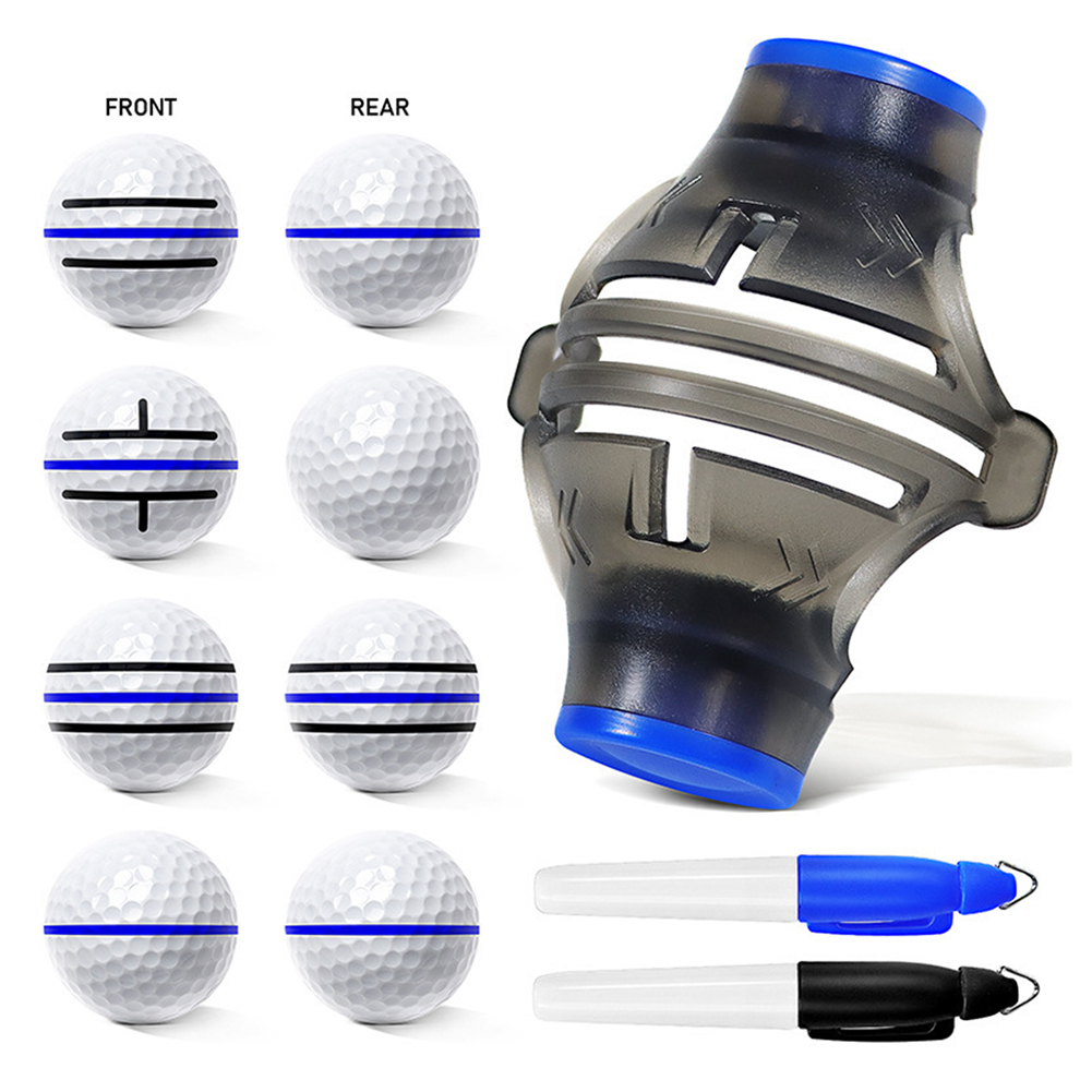 Golf Equipment Drawing - 360 ° piłka golfowa Marker liniowy