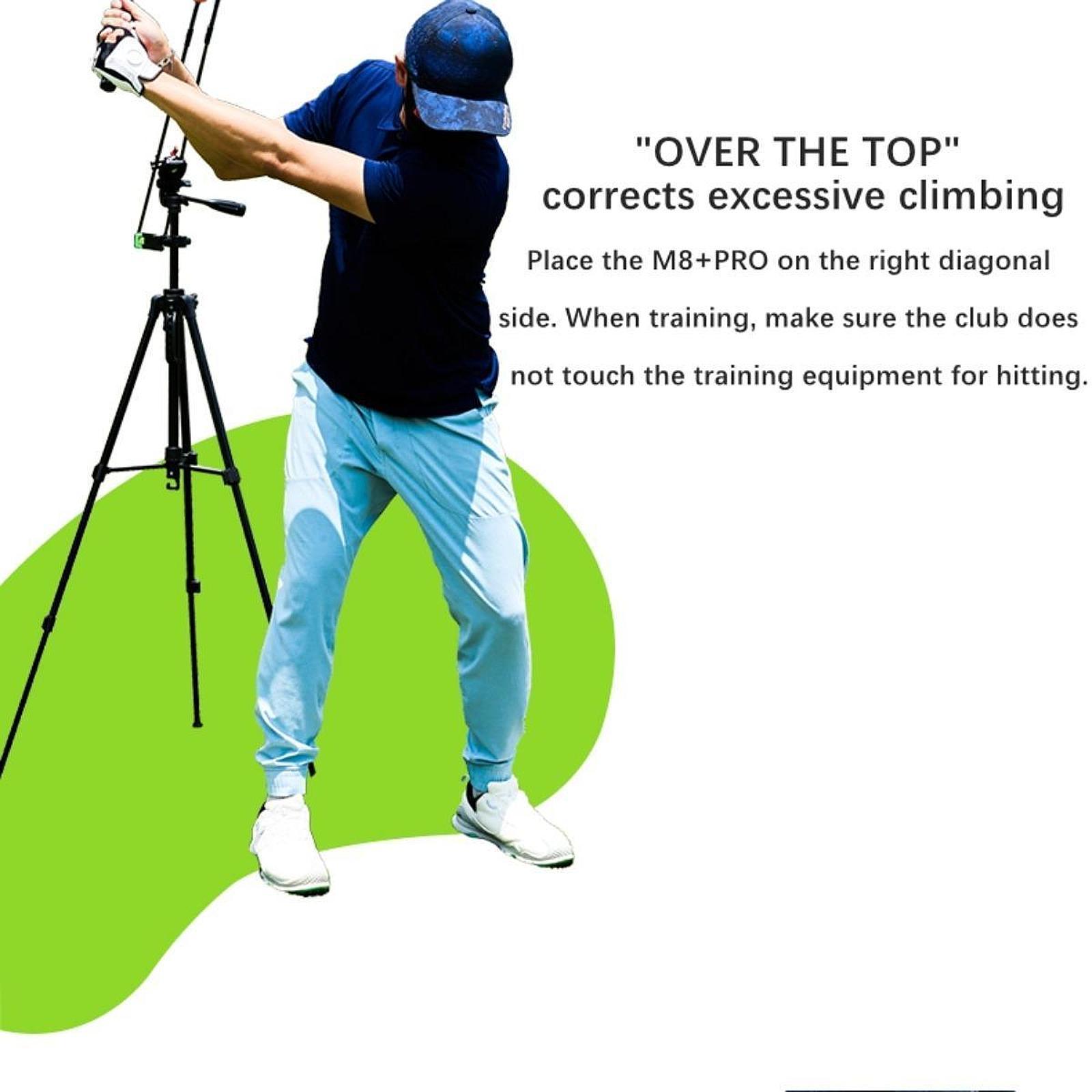 Golf Equipment To Practice At Home - Antypoślizgowy statyw do treningu golfa, wzmacniający
